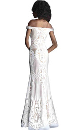 7 of 16 Jovani 64277 Off White