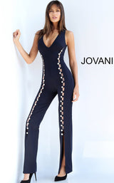 1 of 2 Jovani 64528 Navy