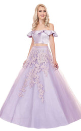 2 of 8 Rachel Allan 6484 Soft-Lilac