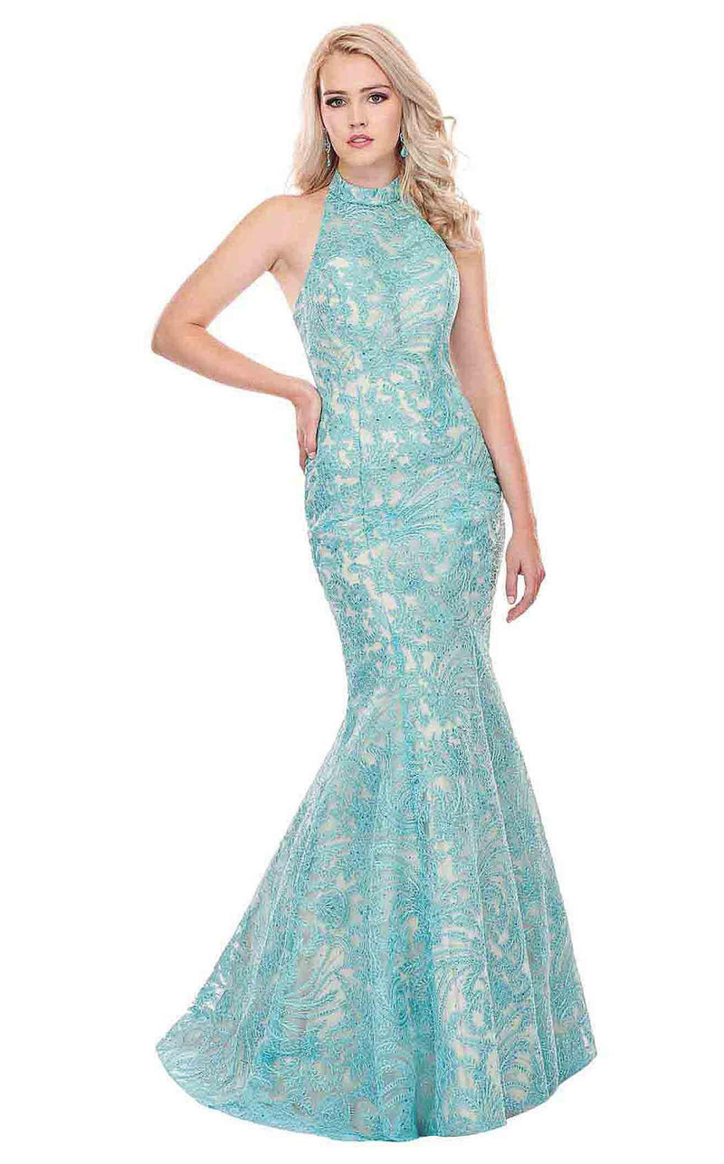 Rachel Allan 6496 Mint-Blue