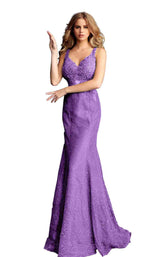 3 of 20 Jovani 64995 Lilac