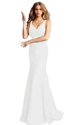 4 of 20 Jovani 64995 Off White