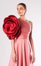 2 of 2 Edward Arsouni Couture FW657 Dress Rose