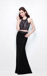 1 of 9 Primavera Couture 1594 Black/Red