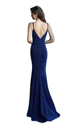 2 of 4 Jovani 66442 Navy