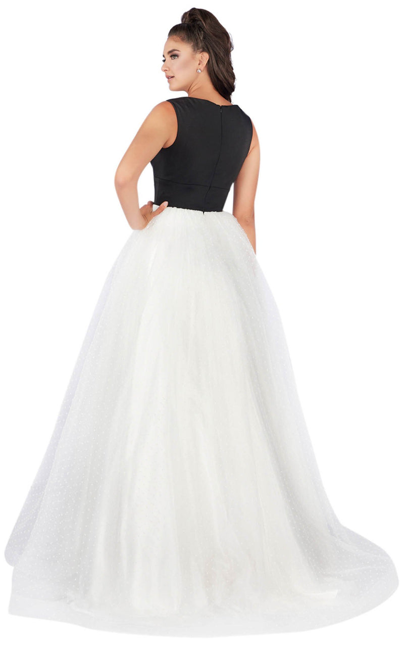 Mac Duggal 66738L Black/White