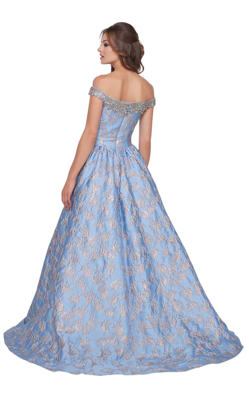 Mac Duggal 66782H Sky