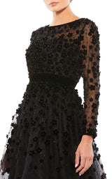 6 of 6 Mac Duggal 67007 Dress Black