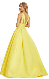 4 of 4 Mac Duggal 67098 Dress Lemon