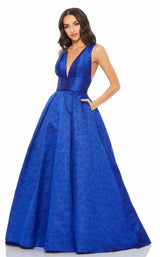 3 of 4 Mac Duggal 67098 Dress Midnight