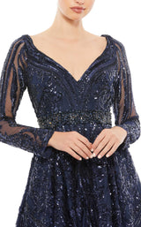 3 of 3 Mac Duggal 67113 Dress Midnight