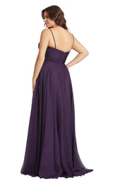 3 of 6 Mac Duggal Fabulouss 67214F Aubergine