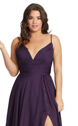 4 of 6 Mac Duggal Fabulouss 67214F Aubergine