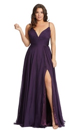 1 of 6 Mac Duggal Fabulouss 67214F Aubergine