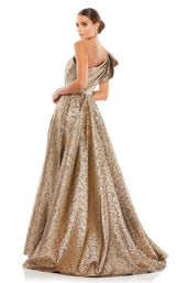 3 of 4 Mac Duggal 67297 Dress Antique-Bronze