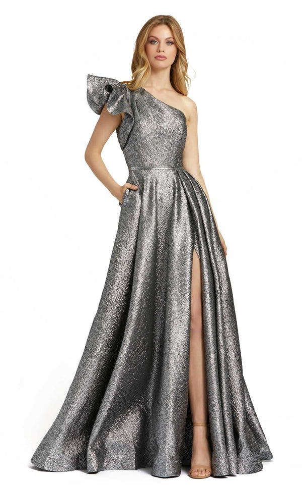 Mac Duggal 67297 Dress Platinum