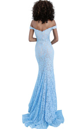 7 of 7 Jovani 67304 Light Blue