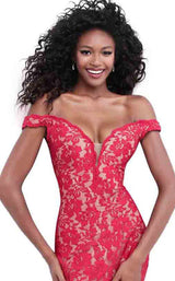 3 of 7 Jovani 67304 Red