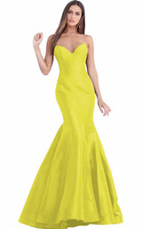 4 of 16 Jovani 67412 Yellow