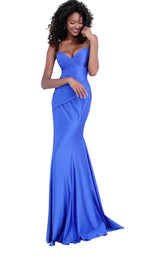 5 of 20 Jovani 67413 Royal