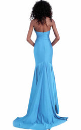 8 of 20 Jovani 67413 Powder Blue