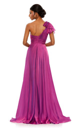 4 of 6 Mac Duggal 67476 Dress Raspberry