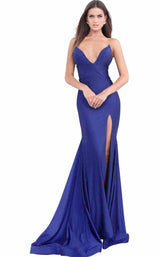 7 of 28 Jovani 67593 Royal