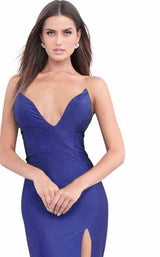 21 of 28 Jovani 67593 Royal