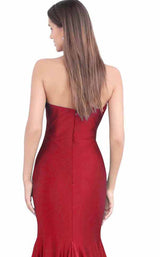 27 of 28 Jovani 67593 Red