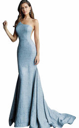 2 of 22 Jovani 67650 Light Blue