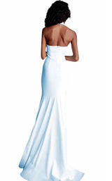 4 of 12 Jovani 67661 Light Blue