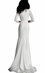 4 of 8 Jovani 67662 Ivory