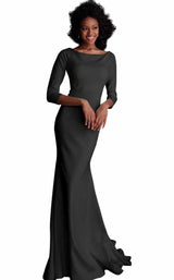 1 of 8 Jovani 67662 Black