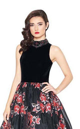 2 of 2 Mac Duggal 67677R Black Multi