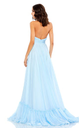 2 of 3 Mac Duggal 67816 Dress Sky-Blue