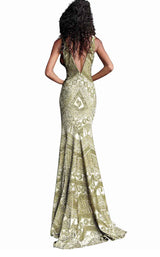 5 of 12 Jovani 67844 Ivory/Gold