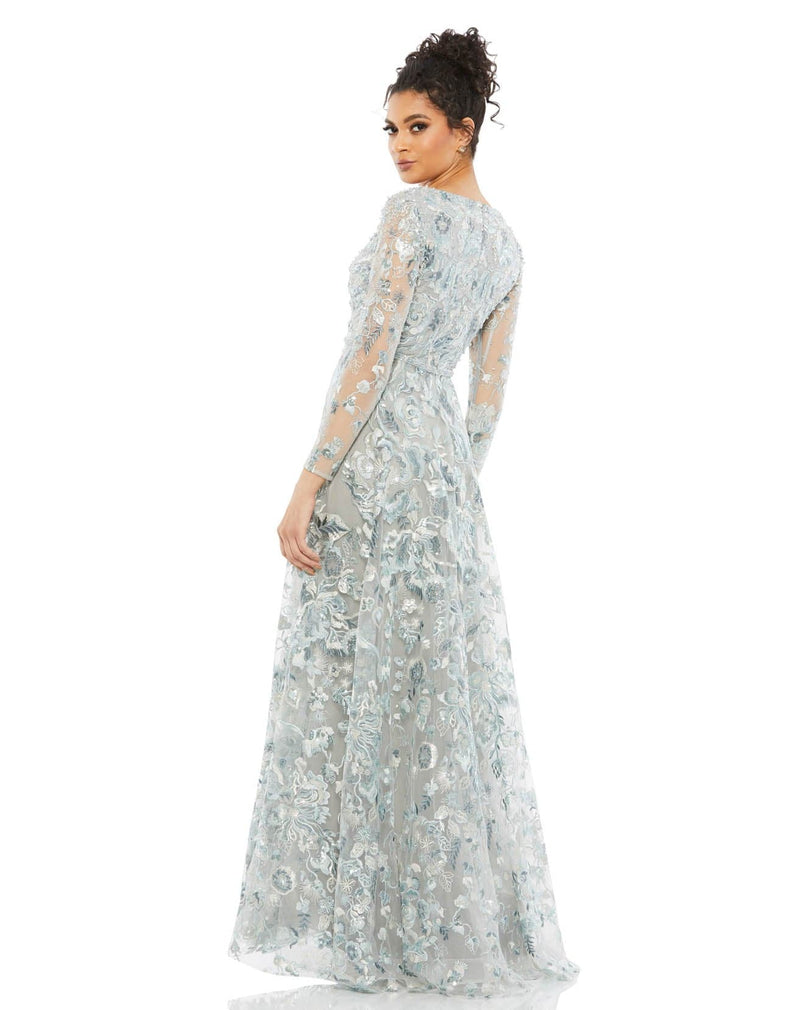 Mac Duggal 67869 Platinum