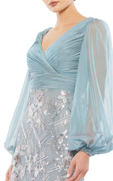 3 of 3 Mac Duggal 67886 Dress Slate-Blue