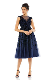 1 of 3 Mac Duggal 67910 Dress Midnight