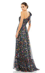 2 of 3 Mac Duggal 67938 Dress Navy-Multi