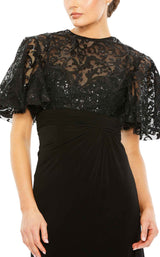 3 of 3 Mac Duggal 68002 Dress Black