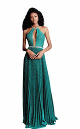 1 of 8 Jovani 68090 Emerald