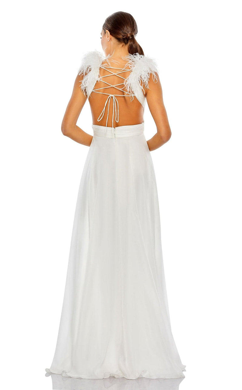 Mac Duggal 68113 Dress White