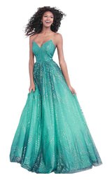 1 of 16 Jovani 68117 Emerald