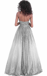 7 of 16 Jovani 68117 Grey