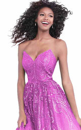 10 of 16 Jovani 68117 Fuchsia