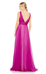 2 of 3 Mac Duggal 68134 Dress Fuchsia