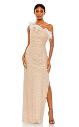 1 of 6 Mac Duggal 68139 Dress Rose