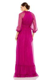 3 of 6 Mac Duggal 68225 Dress Magenta