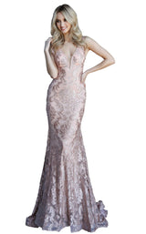 1 of 4 Jovani 68445 Blush